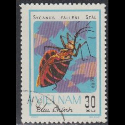 Vietnam Mi.Nr. 1259 Schädliche Insekten, Sycanus falleni (30)