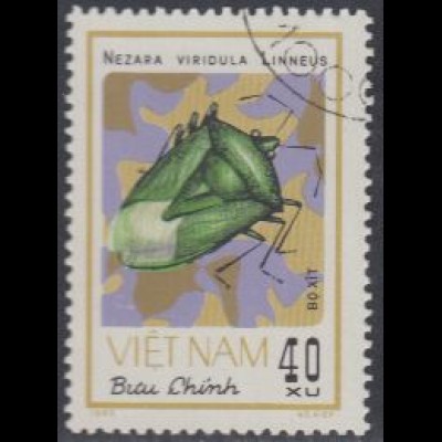 Vietnam Mi.Nr. 1260 Schädliche Insekten, Nezara viridula (40)