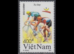 Vietnam Mi.Nr. 2283 Olympia 1992 Barcelona, Radfahren (400)