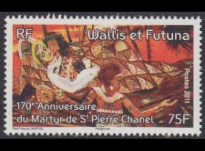 Wallis & Futuna Mi.Nr. 1024 170.Todestag des hl. Pierre Chanel (75)