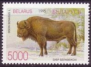 Weißrußland Mi.Nr. 118 Gefährdete Tierarten Wisent (5000)