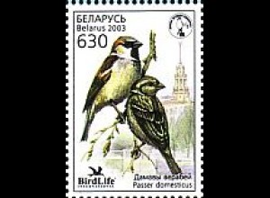Weißrußland Mi.Nr. 484 Vogel des Jahres, Haussperling (630)