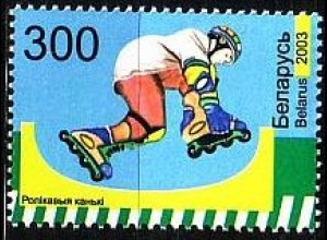 Weißrußland Mi.Nr. 486 Jugendsport Inlineskating (300)