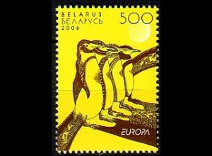 Weißrußland Mi.Nr. 619 Europa 2006, Integration, Pinguin (500)