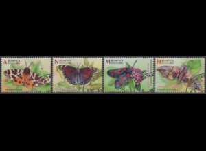 Weißrussland MiNr. 1153-56 Schmetterlinge (4 Werte)