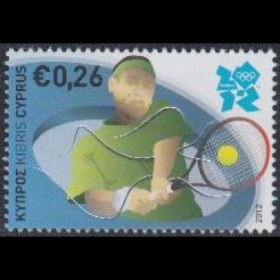 Zypern Mi.Nr. 1231 Olympia 2012 London, Tennis (0,26)