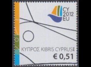 Zypern Mi.Nr. 1239 EU-Vorsitz Zyperns (0,51)
