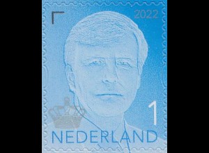 Niederlande Mi.Nr. (noch nicht im Michel) Freim.König Willem-Alexander Jahreszahl 2022 (1)