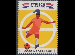 Niederlande Mi.Nr. (noch nicht im Michel) Typisch Niederlande, Fußball (1)