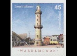 D,Bund Mi.Nr. 2876 Leuchtturm Warnemünde, skl. (45)