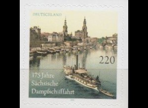 D,Bund Mi.Nr. 2874 175 J. Sächsische Dampfschifffahrt, skl. (95)