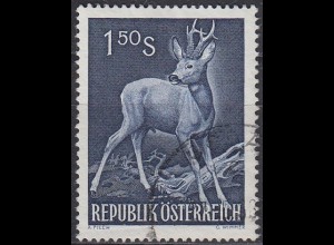 Österreich Mi.Nr. 1063 Kongress d. Int. Jagdrates Rehbock (1,50)