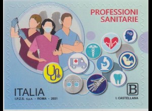 Italien MiNr. 4290 Berufe im Gesundheitswesen (B)
