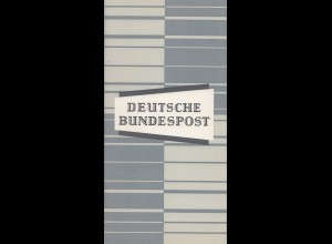 D,Bund Mi.Nr. 350, 352, 355 Bedeutende Deutschland Dürer, Bach, Lessing (** + o)