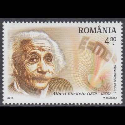 Rumänien Mi.Nr. 6910 Erfinder, Albert Einstein (4,30)
