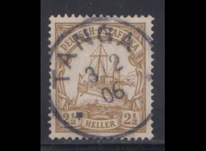 Deutsche Kolonien, Dtsch.-Ostafrika MiNr 22, Kaiseryacht "Hohenzollern", gest.