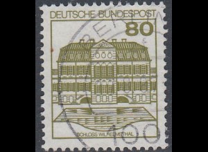 D,Bund Mi.Nr. 1140AII Burgen u.Schl.gez.Ldr., Schloss Wilhelmsthal (80)