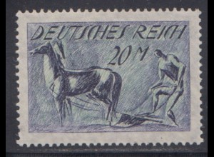D,Dt.Reich Mi.Nr. 176, Freimarke Pflüger