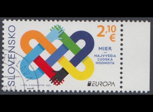 Slowakei MiNr. 990, Europa 2023 / Frieden (2,10)