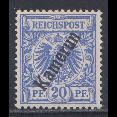 Deutsche Kolonien, Kamerun MiNr 4, "Krone/Adler"