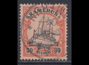 Deutsche Kolonien, Kamerun MiNr 12, Kaiseryacht "Hohenzollern"