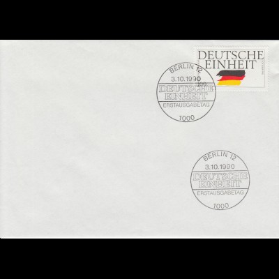 D,Bund Mi.Nr. 1478 Deutsche Einheit (100)