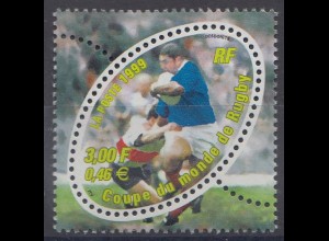 Frankreich MiNr. 3421 Rugby-Weltmeisterschaft (3,00/0,46))