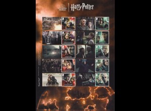 Großbritannien MiNr. 5327-5336 Harry Potter (skl.Collectors Sheet)