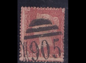 Großbritannien Mi.Nr. 16 Platte 177 Königin Victoria (1 P.)