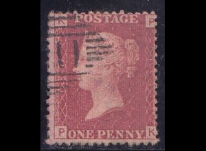 Großbritannien Mi.Nr. 16 Platte 154 Königin Victoria (1 P.)