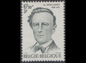 Belgien Mi.Nr. 1838, Ferdinand Augustin Snellaert (6,50+3)