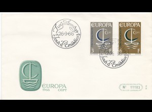 Luxemburg Mi.Nr. 733-34 Europa 1963 (2 Werte)