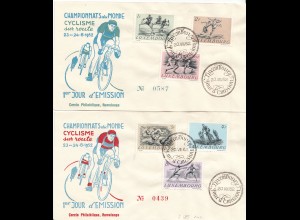 Luxemburg Mi.Nr. 495-00 Olympische Sommerspiele 1952